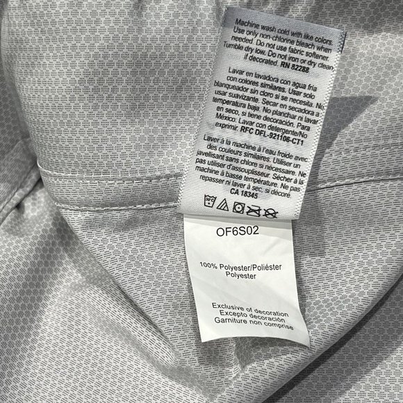 Russell Athletic Gray UCLA College Pullover Quarter Zip Jacket Men Large Y2K - Picture 10 of 16